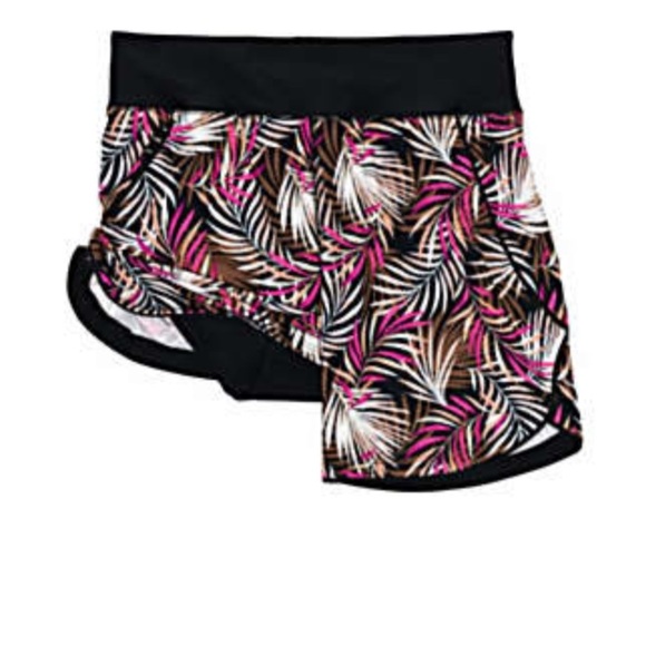5"‎ Quick Dry Elastic Waist Board Shorts Swim Cover-up Shorts with Panty Print - Picture 1 of 8